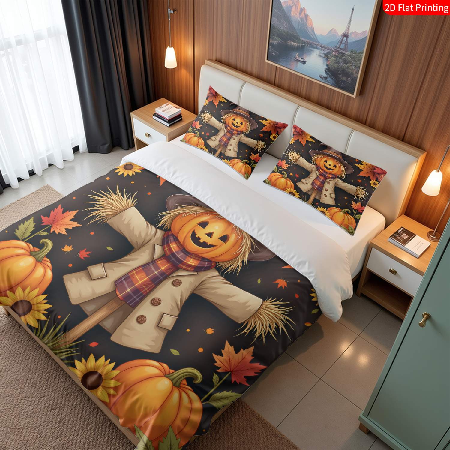 Duvet Cover Sets With Zipper - Set copripiumino con federe, set biancheria
