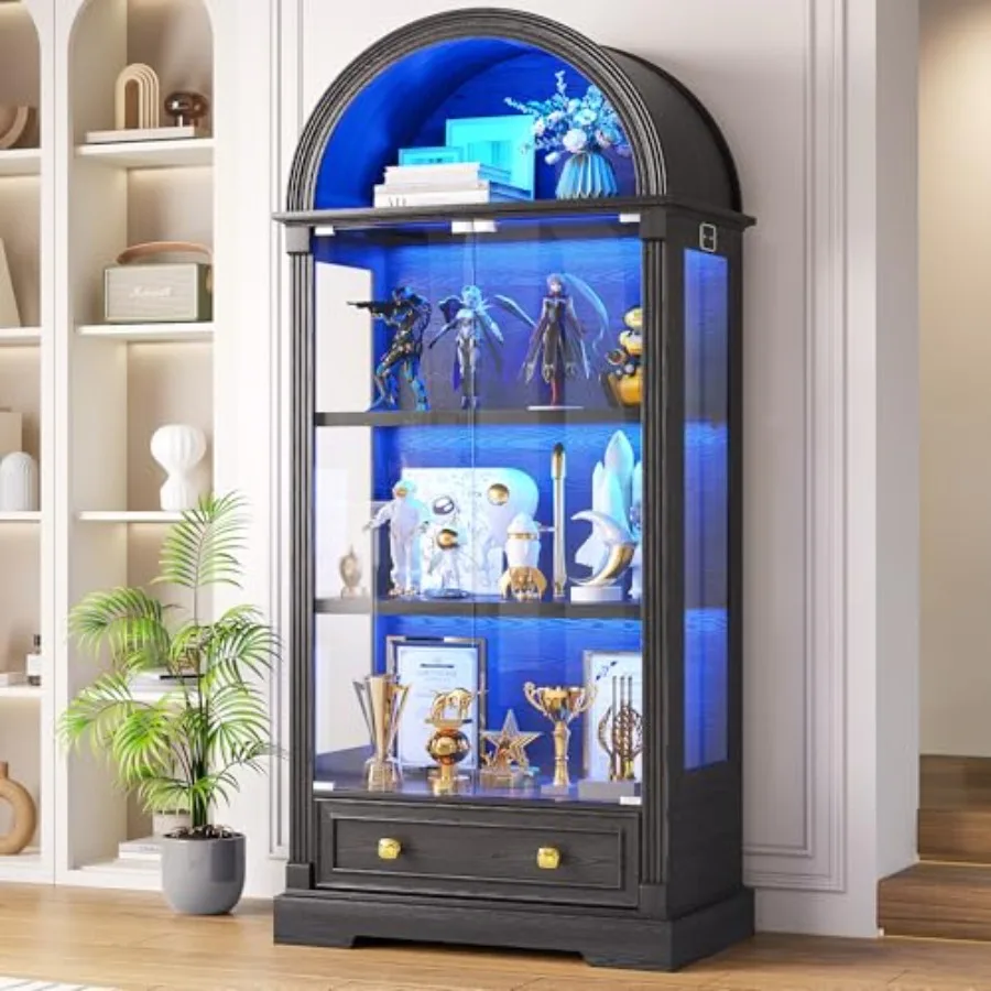 Lighting - Mobiletto espositivo con ante in vetro