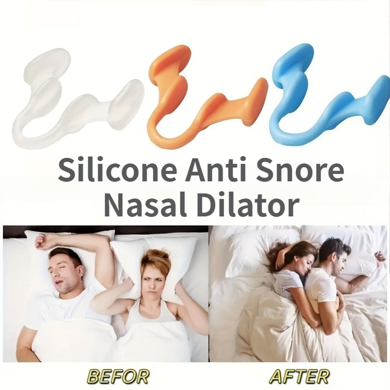 Anti Snore Contour Pillow - 10 Pezzi Dilatatore Nasale in Silicone