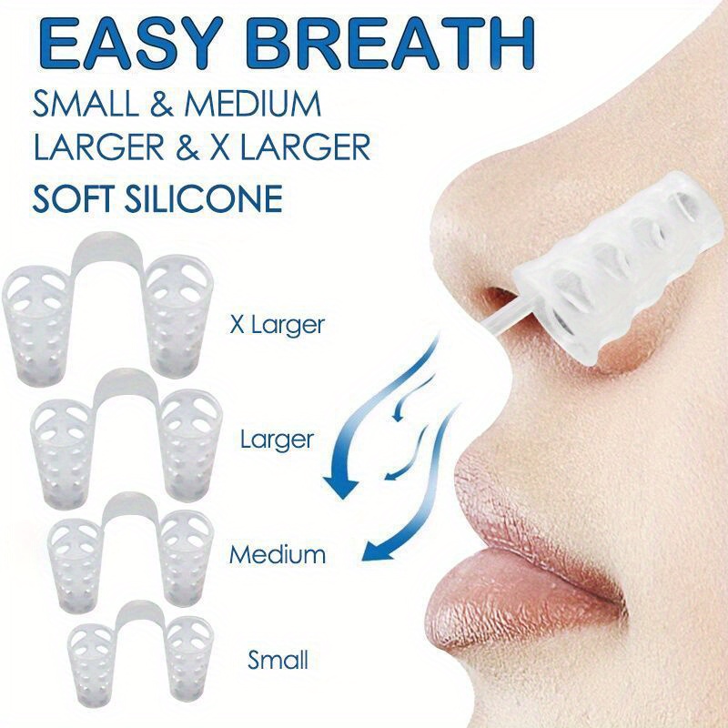 Anti Snore Contour Pillow - 8 Pz/set Anti Russare Dilatatore Nasale