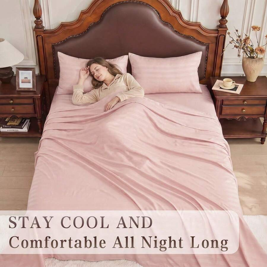 Set di Lenzuola Rinfrescanti a - Fitted Bed Sheets Deep Pocket recensione e prezzo