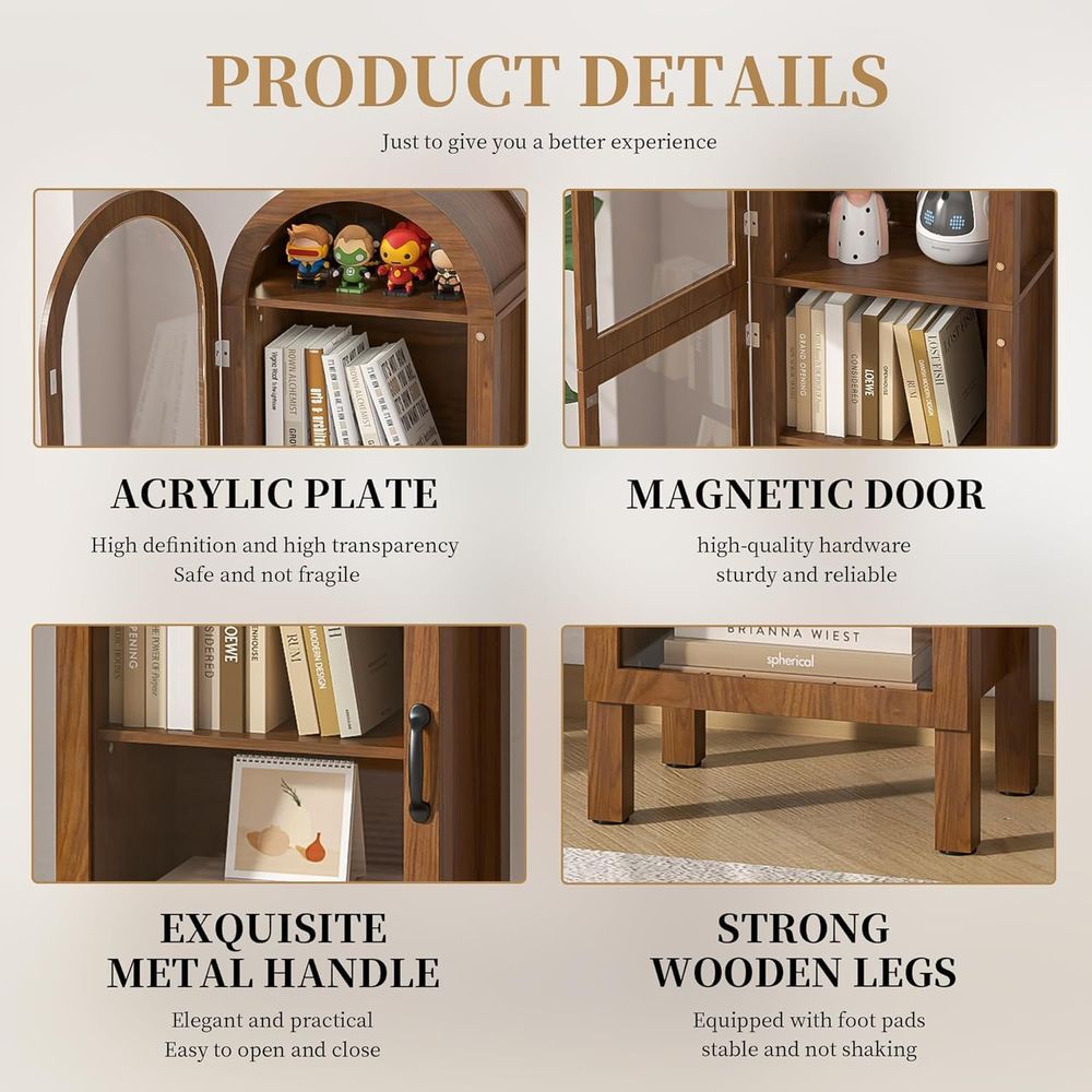 Vetrina ad arco alta 64,17 pol - Kitchen recensione e prezzo