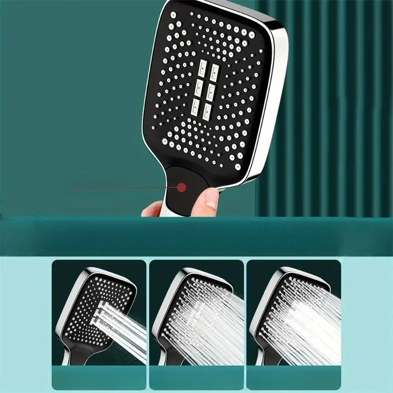Soffione Doccia Quadrato Porta - High Pressure Shower Head Handheld recensione e prezzo