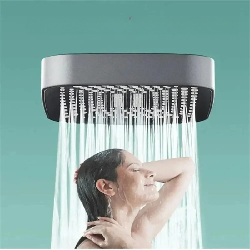 Soffione Doccia Quadrato Porta - High Pressure Shower Head Handheld recensione e prezzo