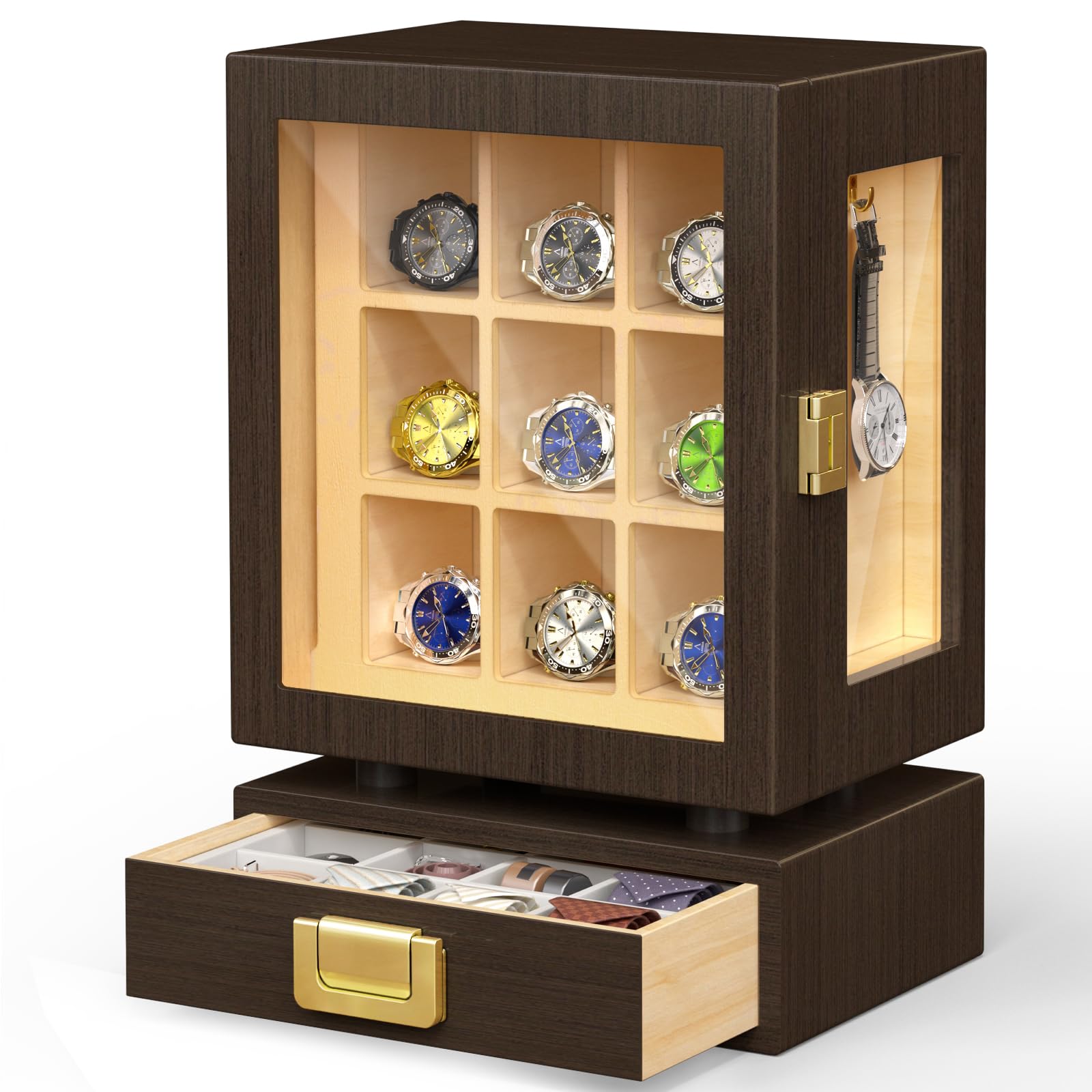 Scatola Porta Orologi in Legno - Storage & Organization recensione e prezzo