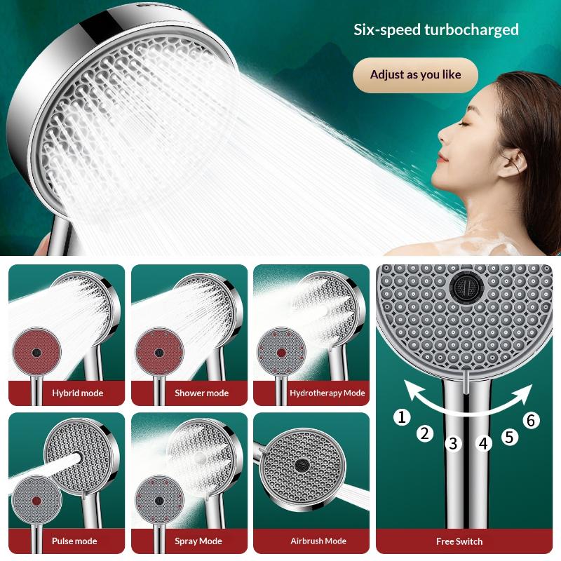 Nuovo soffione doccia manuale  - High Pressure Shower Head Handheld recensione e prezzo