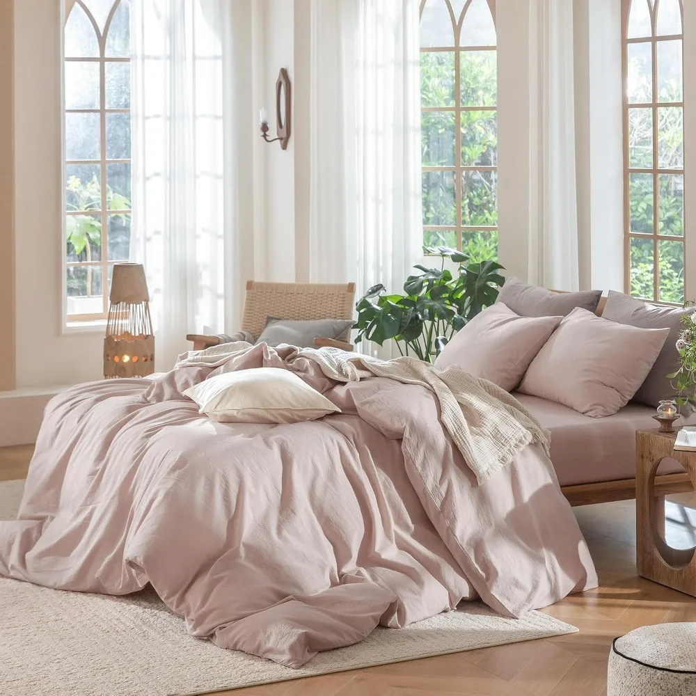 Set Copripiumino 100% Cotone L - Duvet Cover Sets With Zipper recensione e prezzo