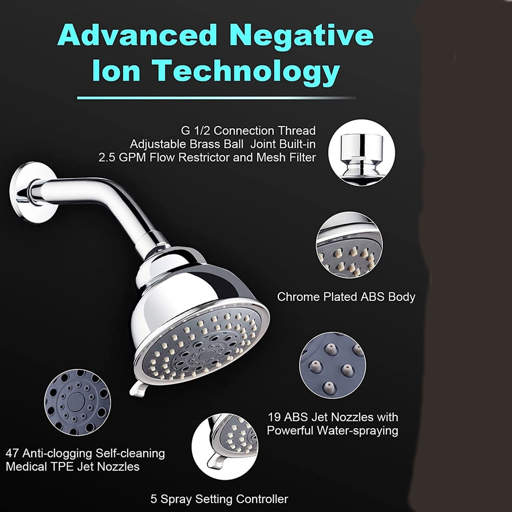 1 pz. Soffione Doccia da Bagno - High Pressure Shower Head Handheld recensione e prezzo
