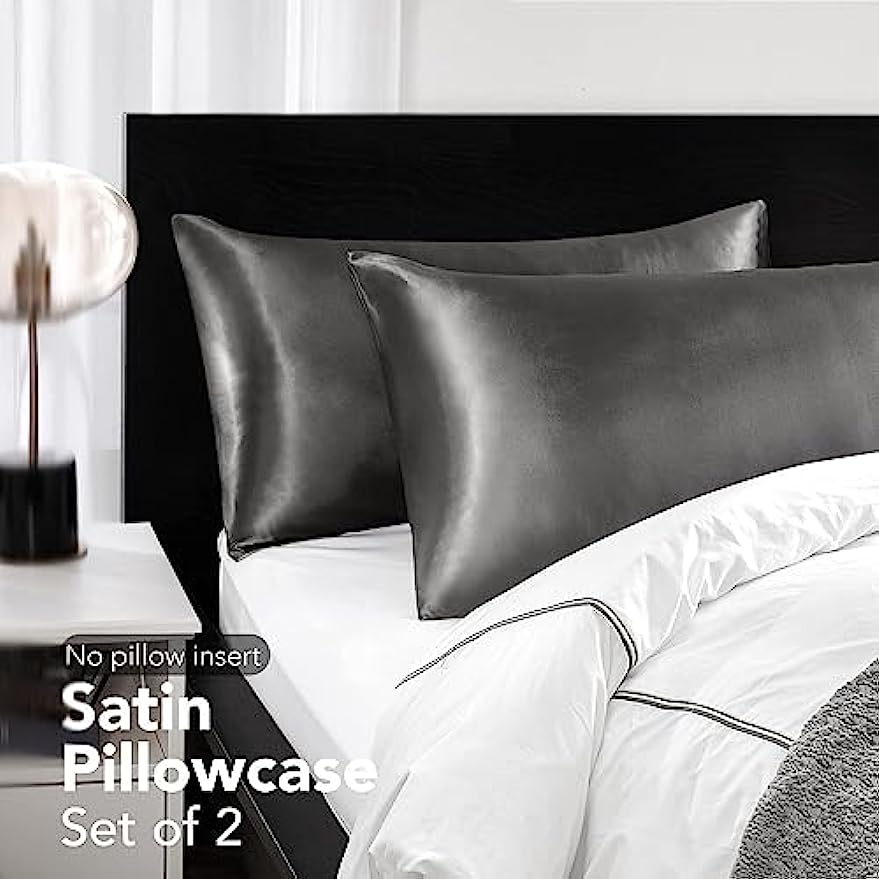 Set di 2 Federe in Raso di Set - Satin Silk Pillowcase Hair Skin recensione e prezzo