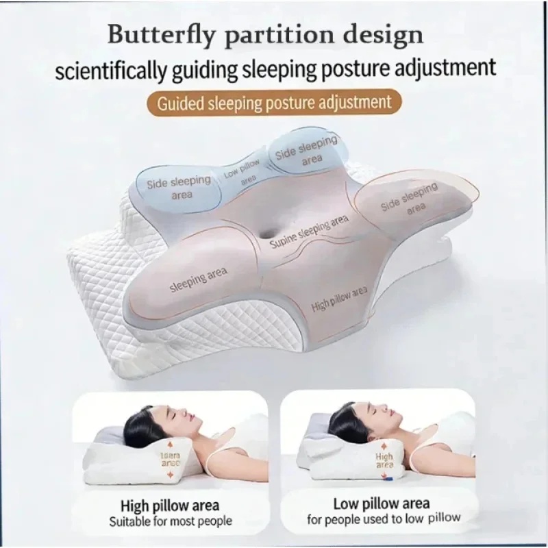 Cuscino Cervicale in Memory Fo - Memory Foam Orthopedic Pillow Neck Pain recensione e prezzo